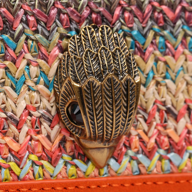 Kurt Geiger mujer bandolera pequeña london shoreditch 2LPR113 | bolsas naranja